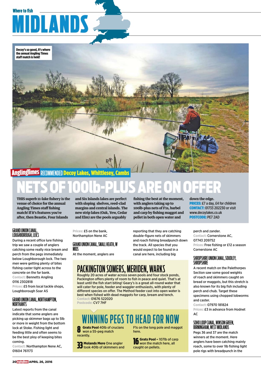Angling Times Preview Pages
