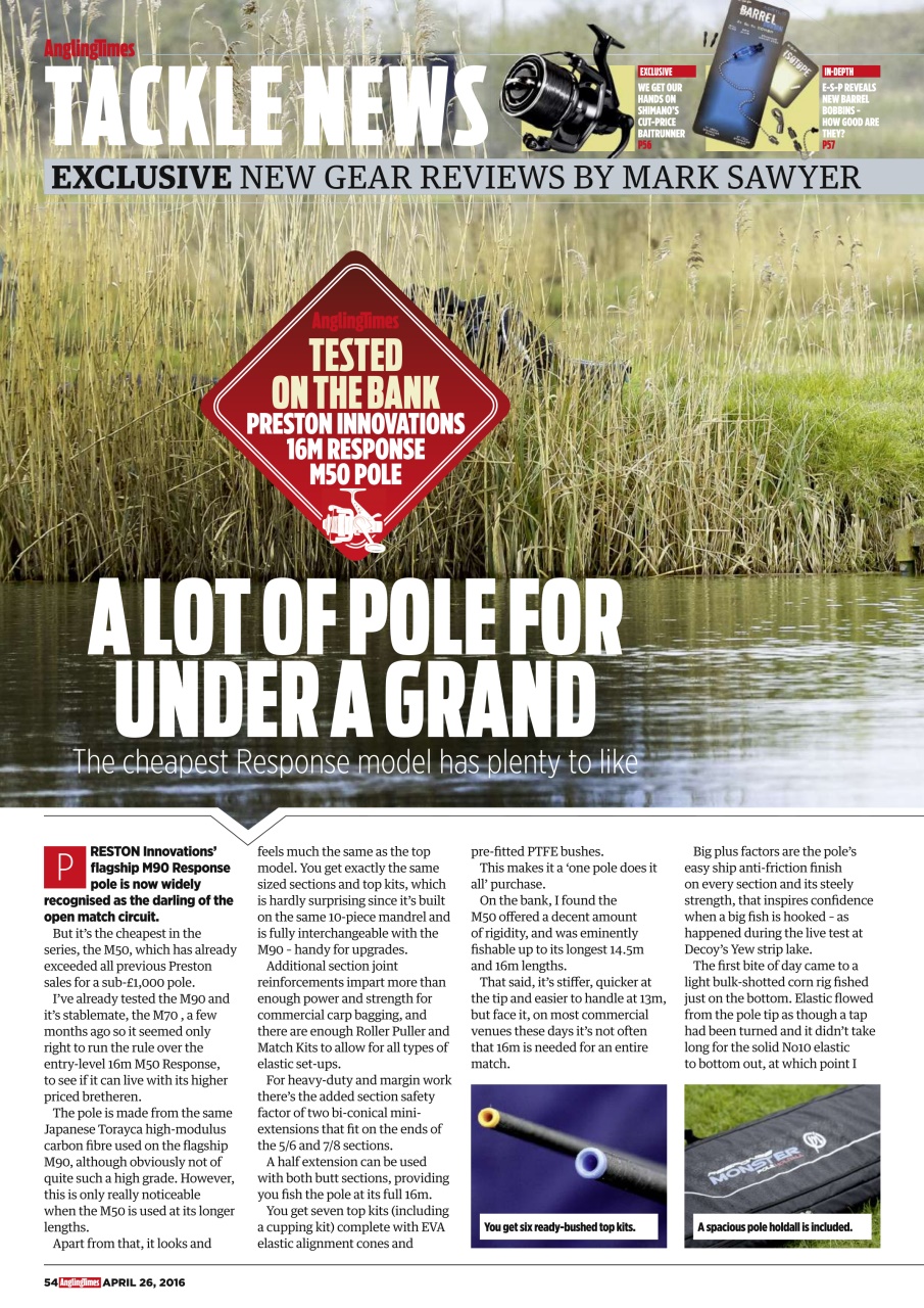 Angling Times Preview Pages