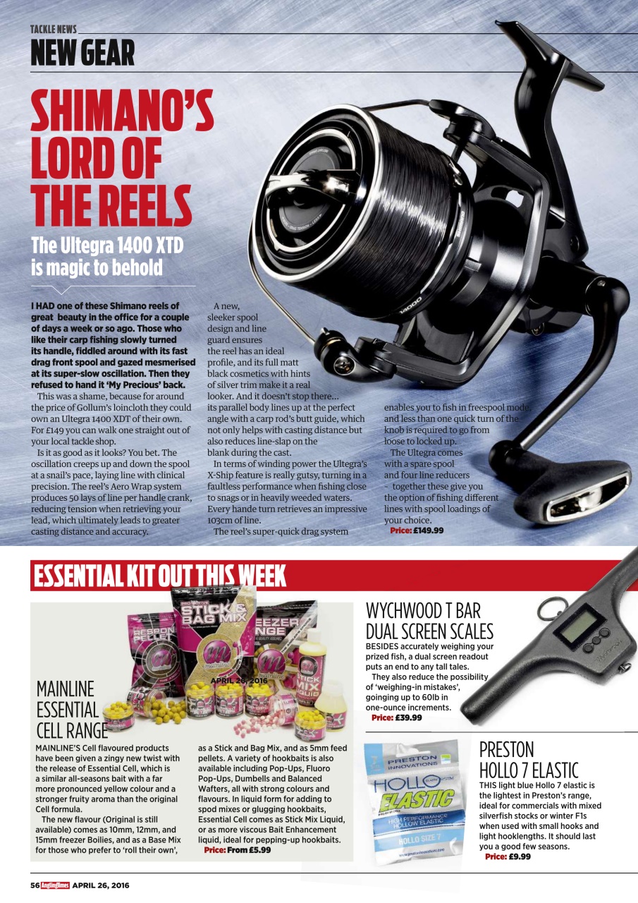 Angling Times Preview Pages