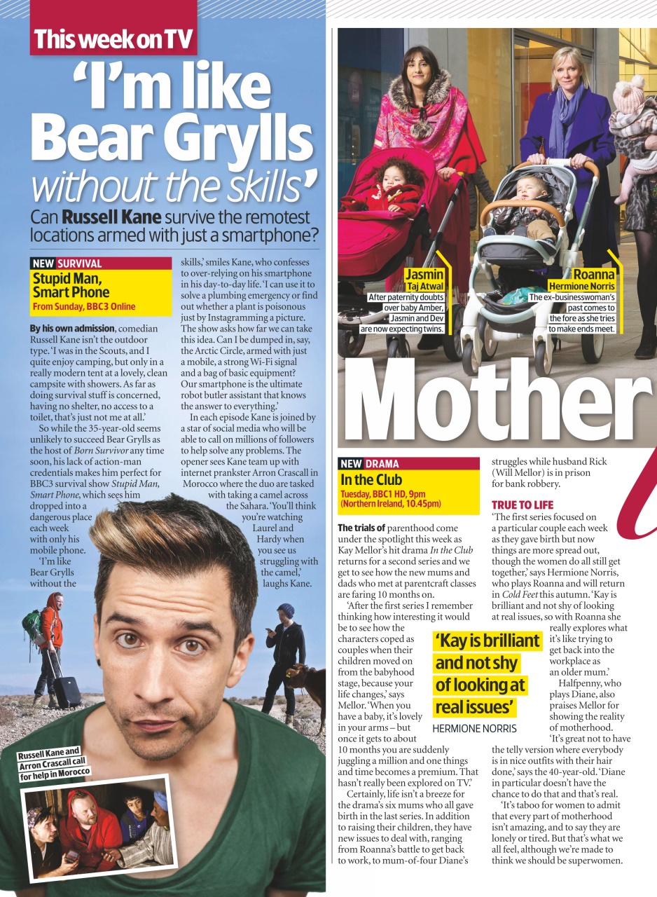 TV & Satellite Week Preview Pages