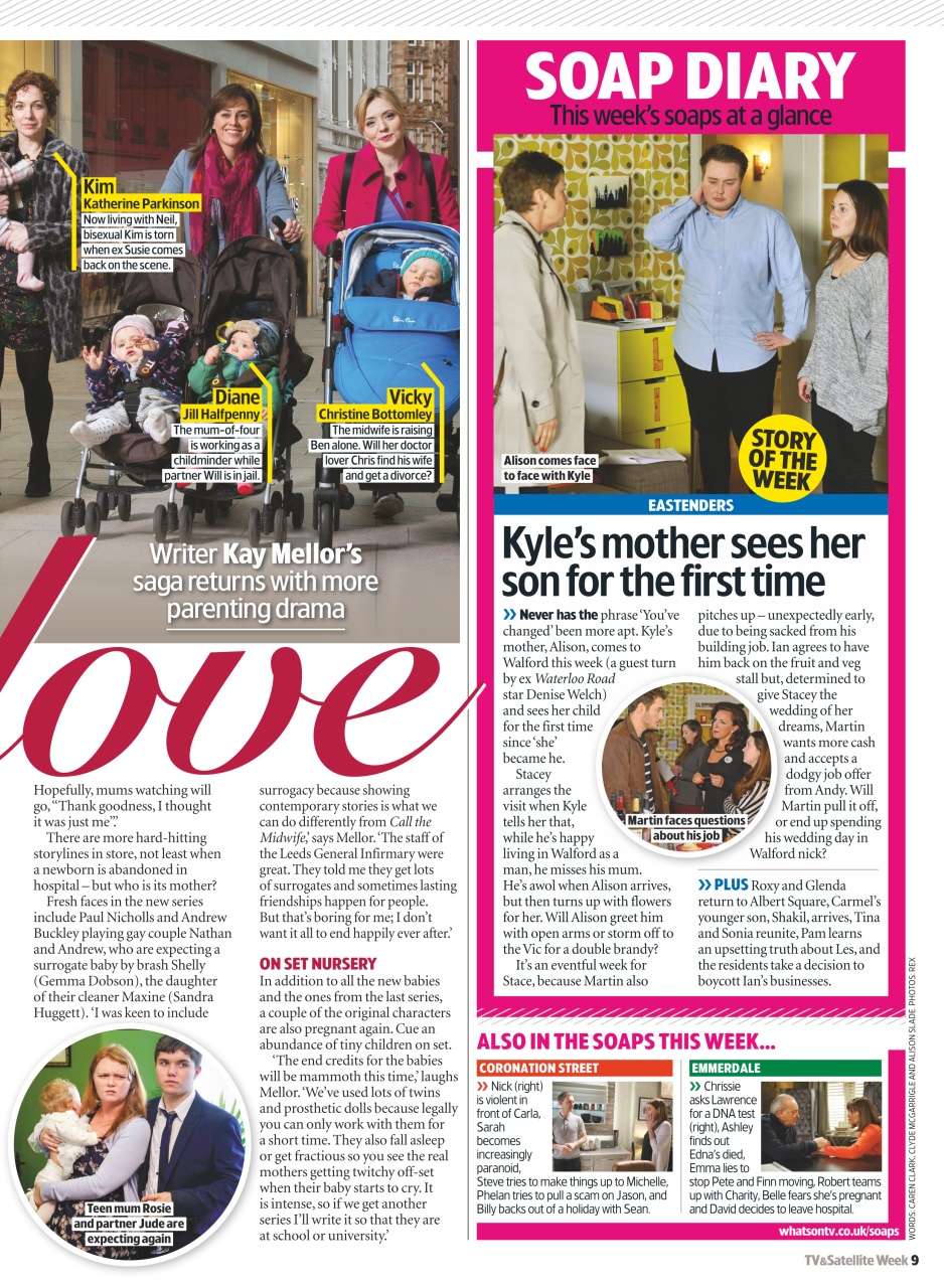 TV & Satellite Week Preview Pages