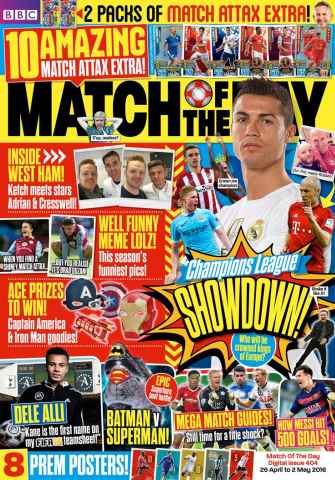 Match of the Day issue Issue 404