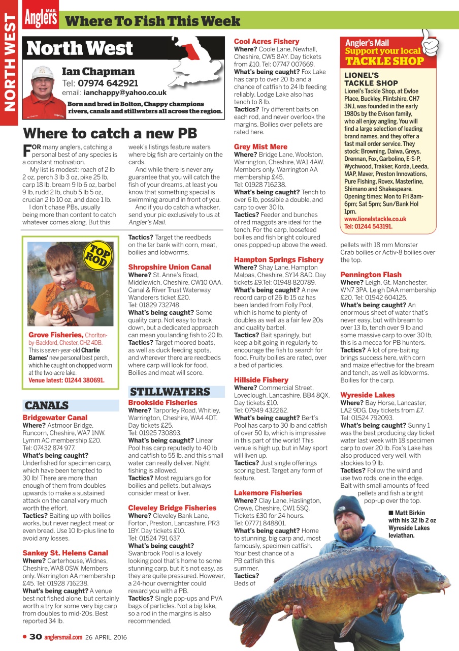 Anglers Mail Preview Pages