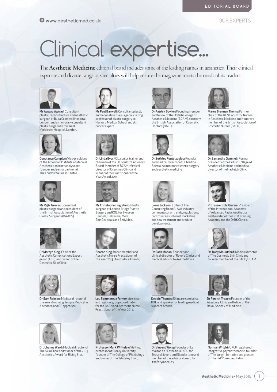 Aesthetic Medicine Preview Pages