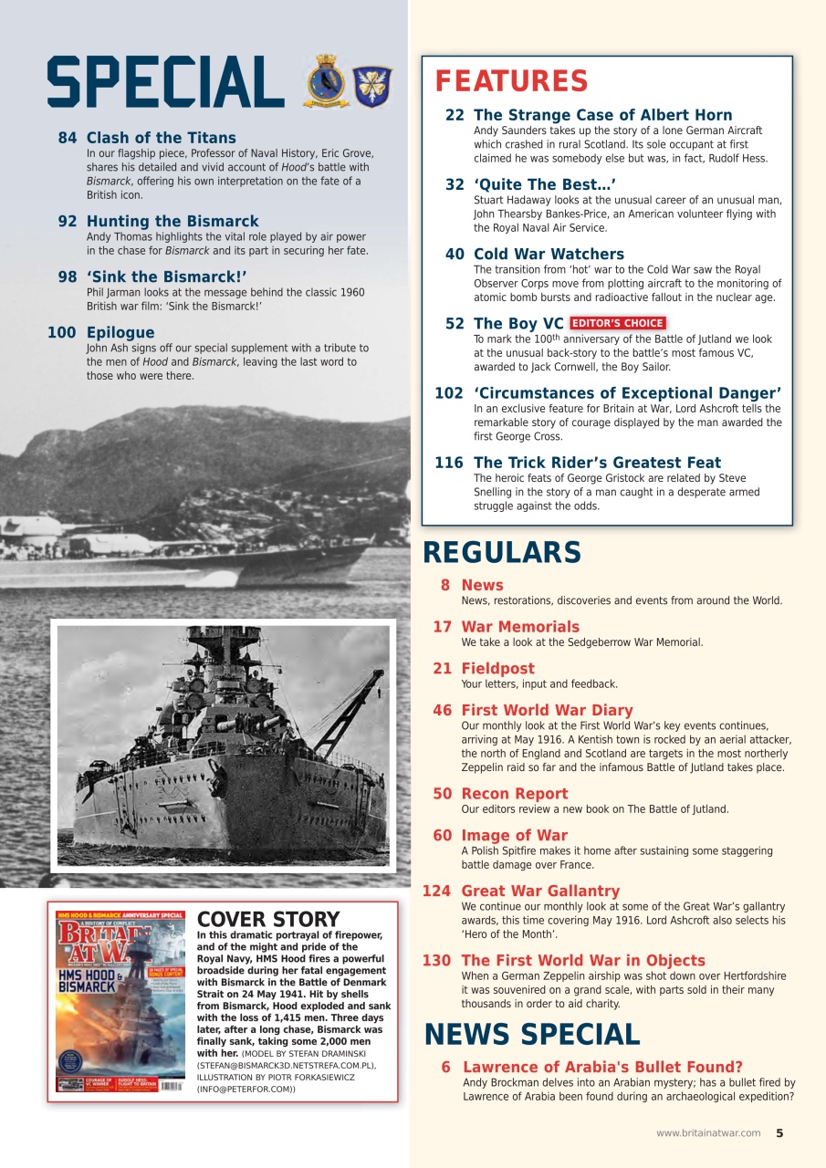 Britain at War Magazine Preview Pages
