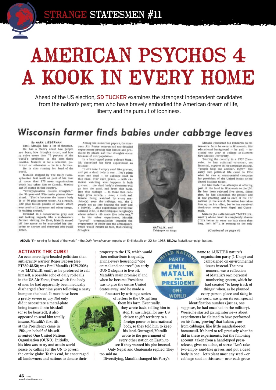 Fortean Times Preview Pages