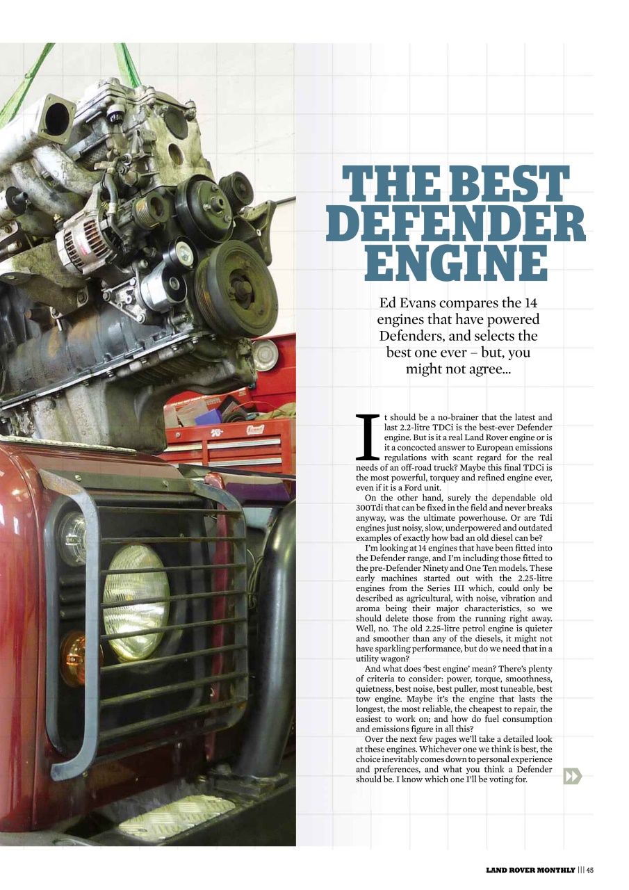 Land Rover Monthly Preview Pages