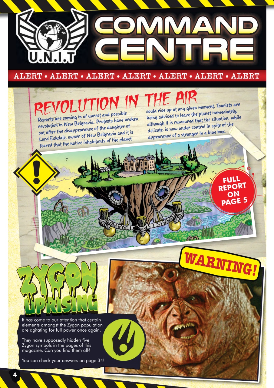 Doctor Who Adventures Magazine Preview Pages