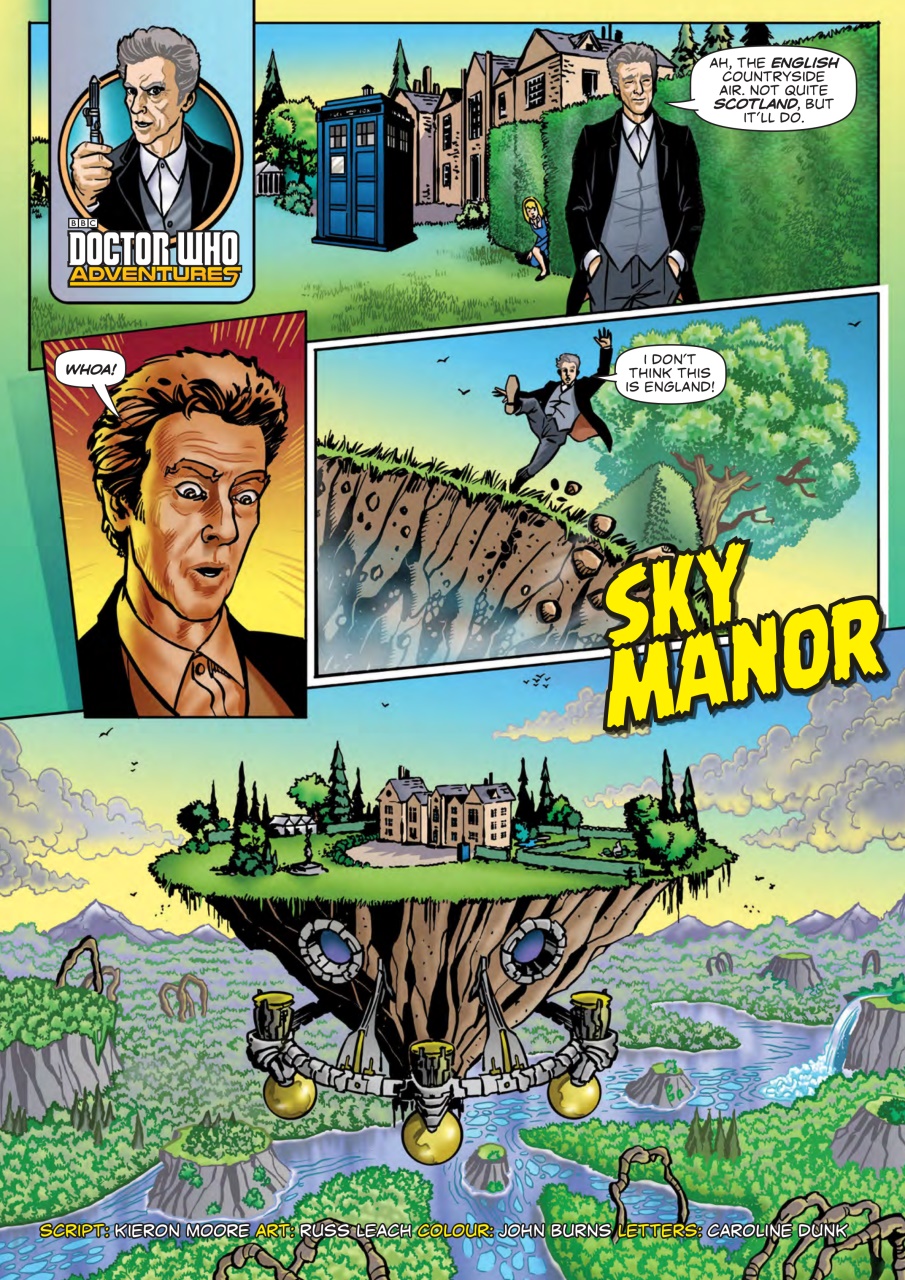 Doctor Who Adventures Magazine Preview Pages