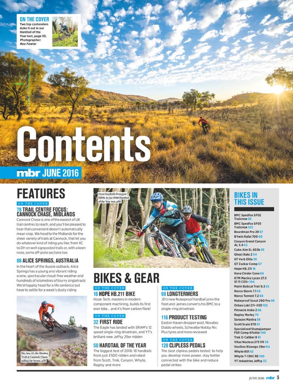 Mountain Bike Rider Preview Pages