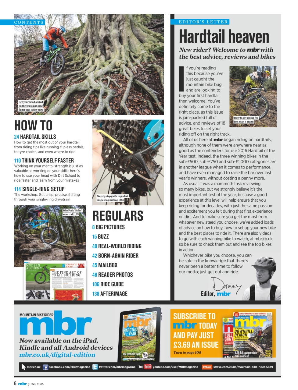 Mountain Bike Rider Preview Pages