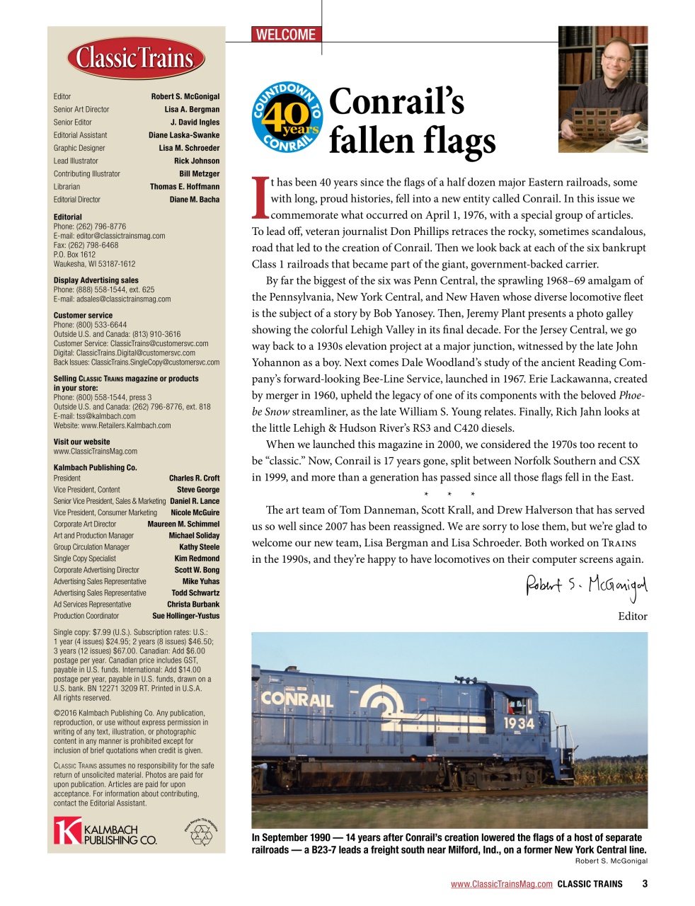 Classic Trains Preview Pages