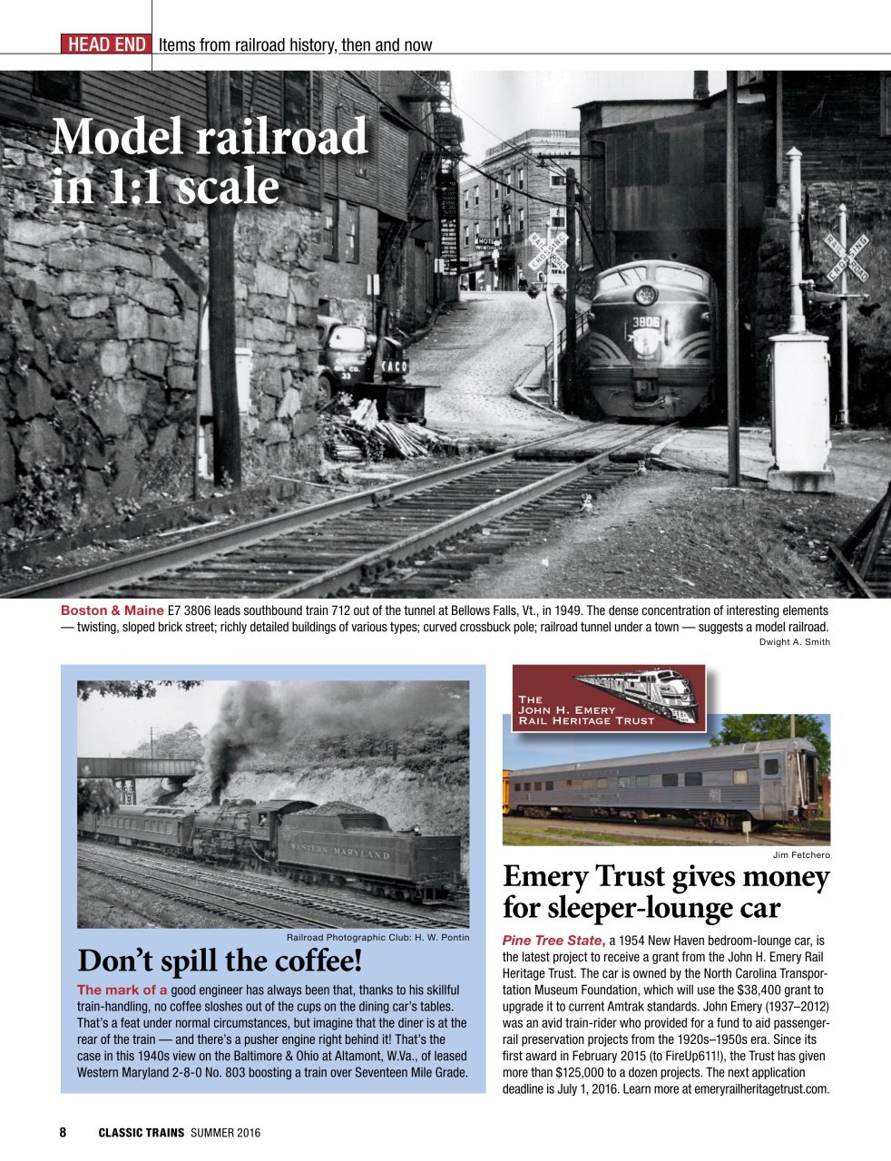 Classic Trains Preview Pages