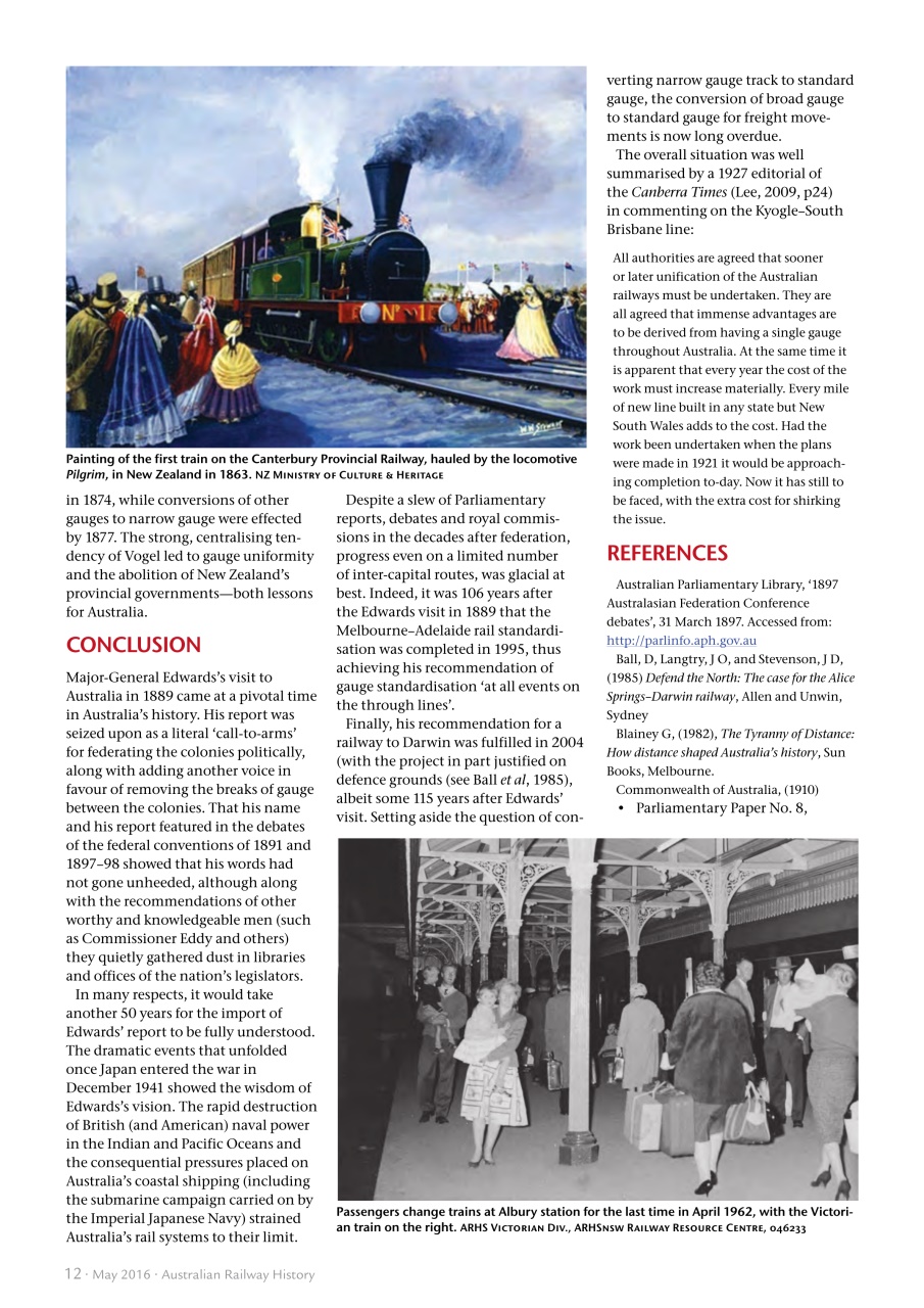 Australian Railway History Preview Pages
