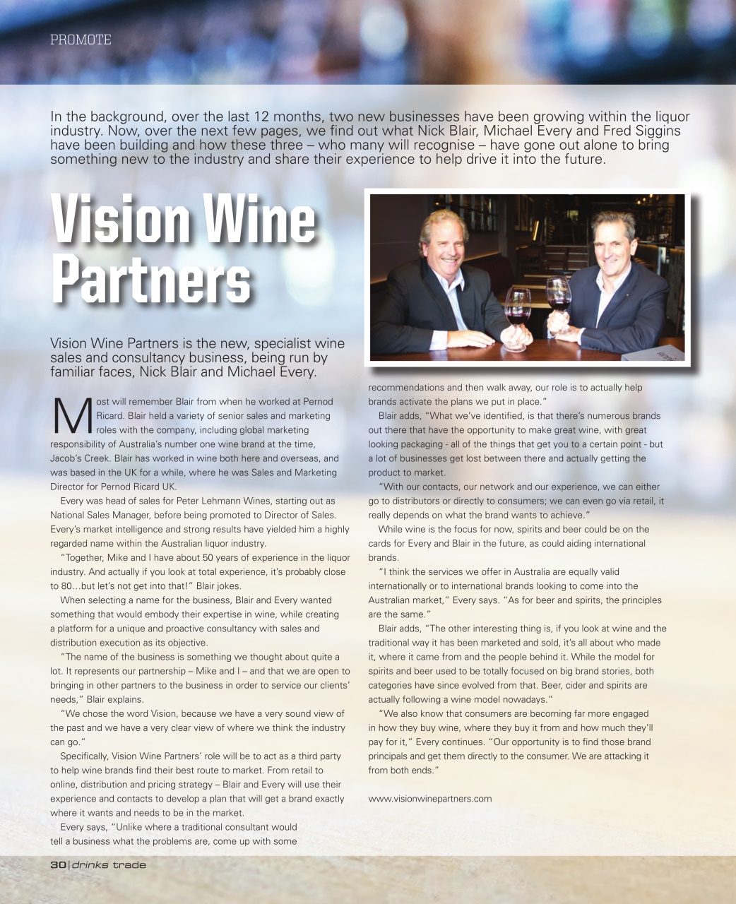 Drinks Trade Preview Pages