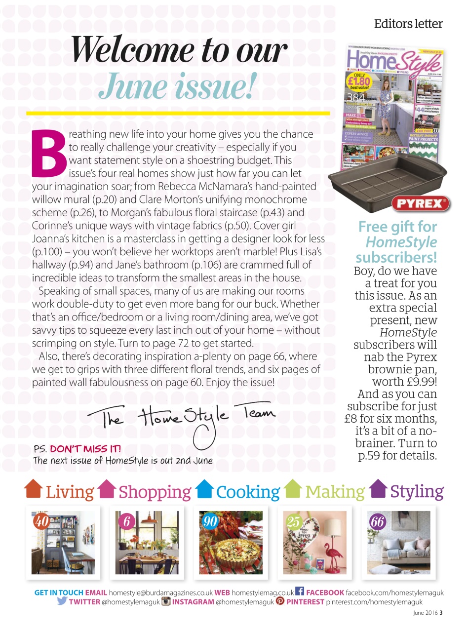 Homestyle Preview Pages