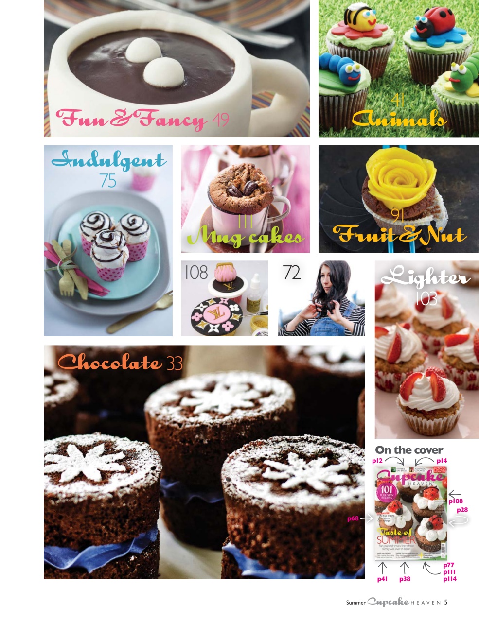 Cupcake Heaven Preview Pages