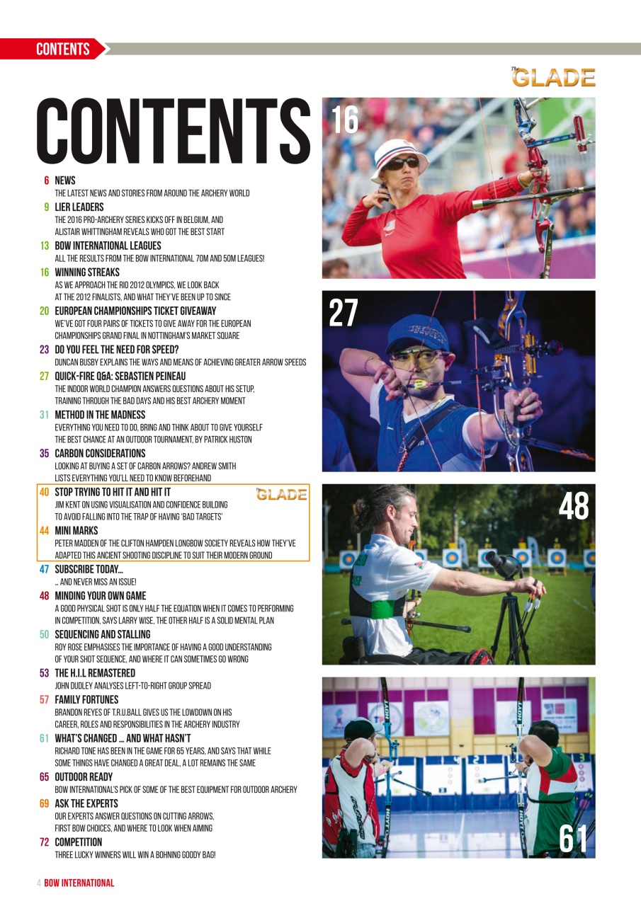 Bow International Preview Pages