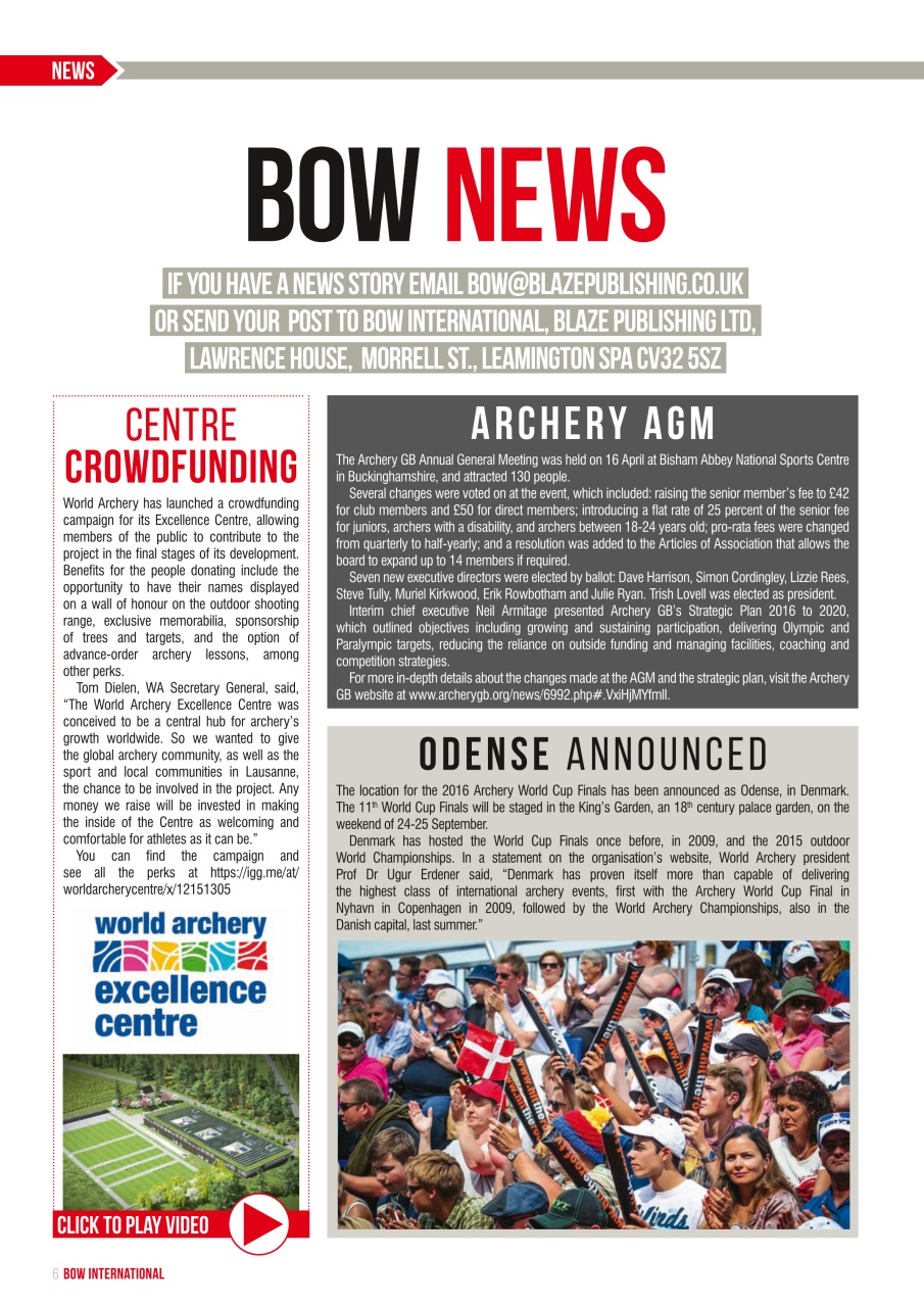 Bow International Preview Pages
