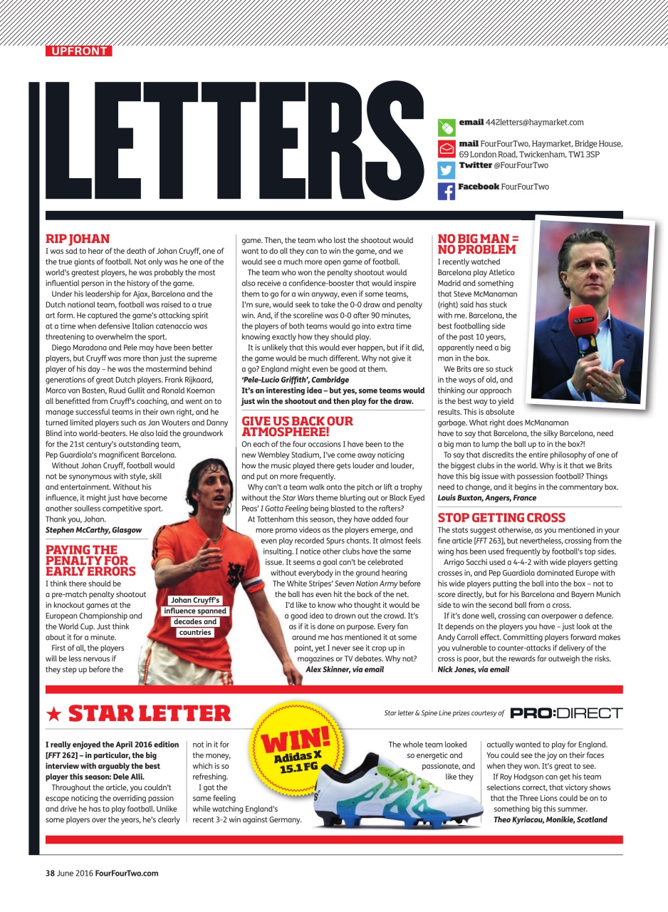 FourFourTwo Preview Pages