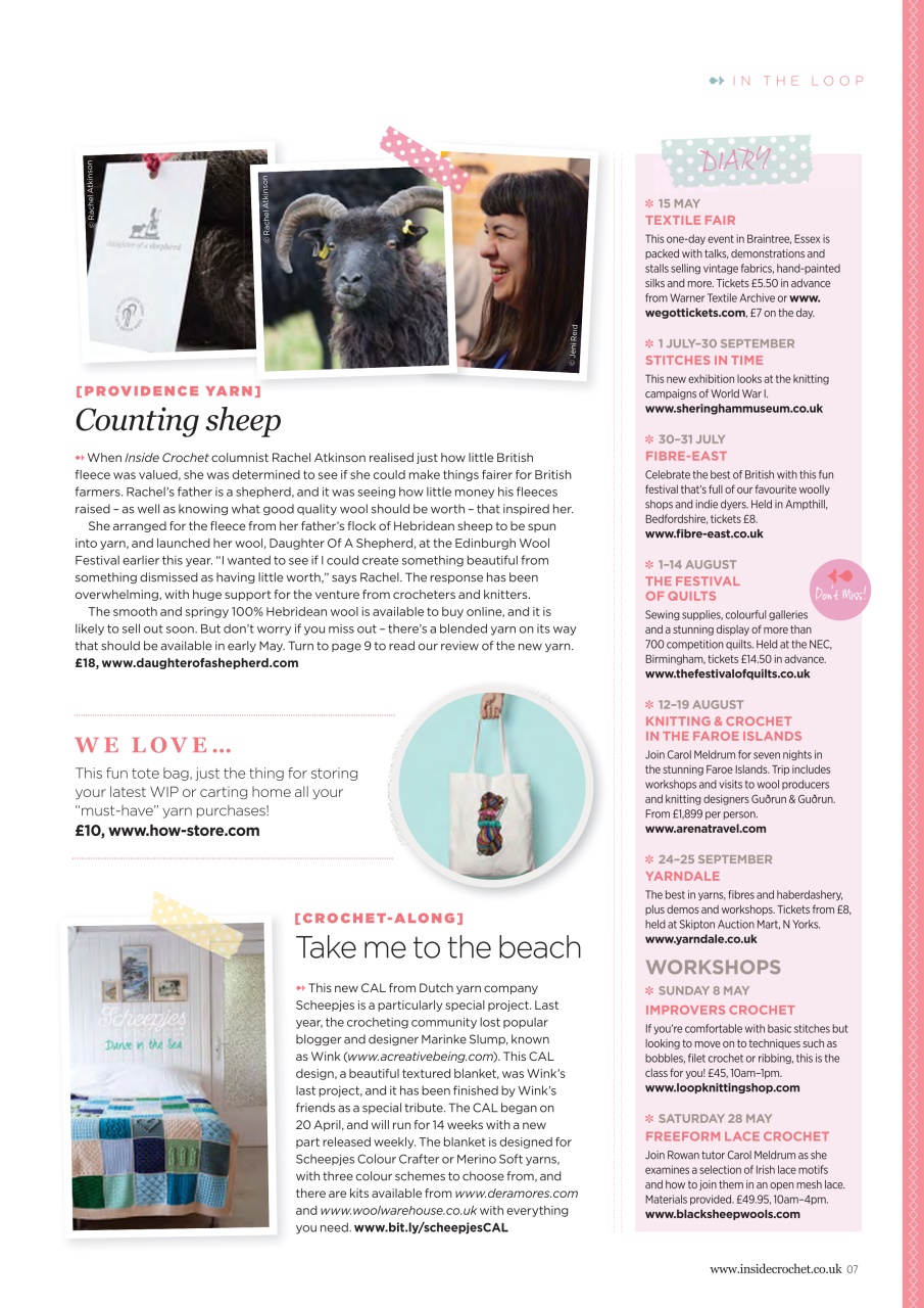 Inside Crochet Preview Pages