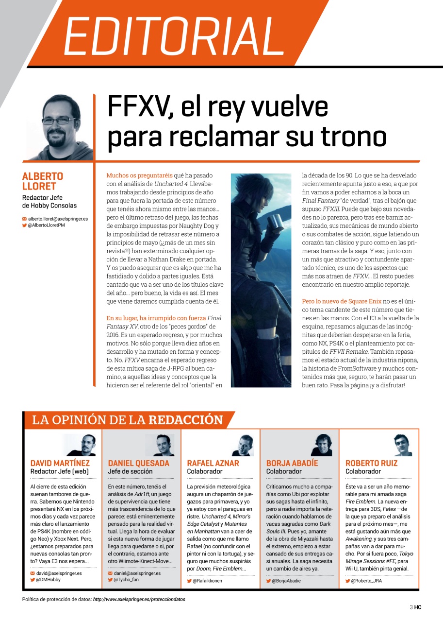 Hobby Consolas Preview Pages