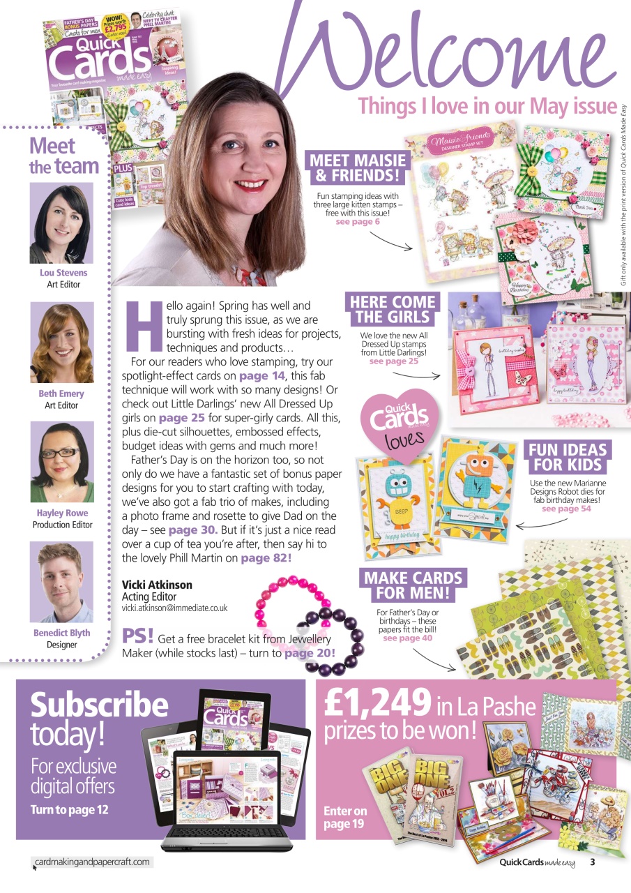 Quick Cards Made Easy Preview Pages