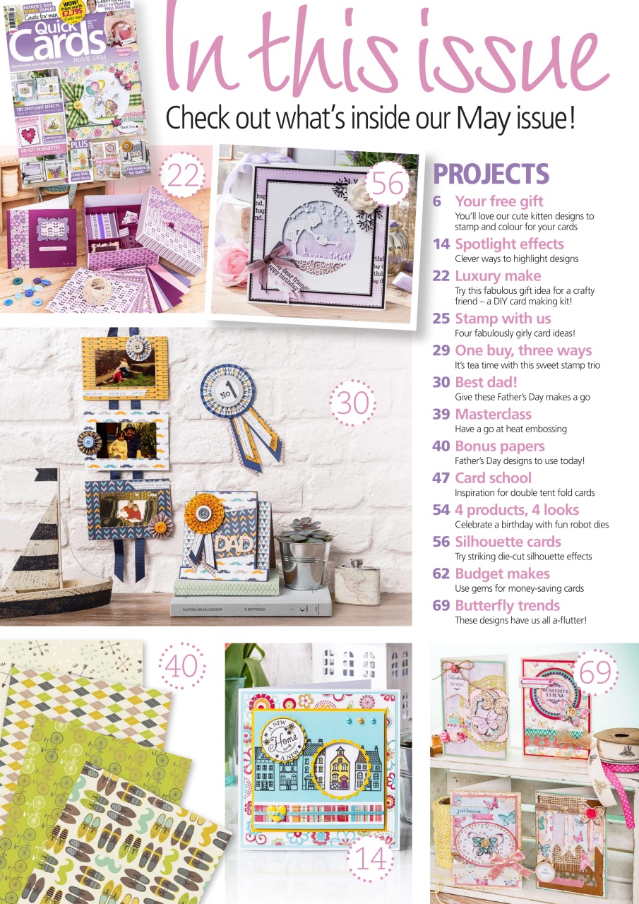 Quick Cards Made Easy Preview Pages