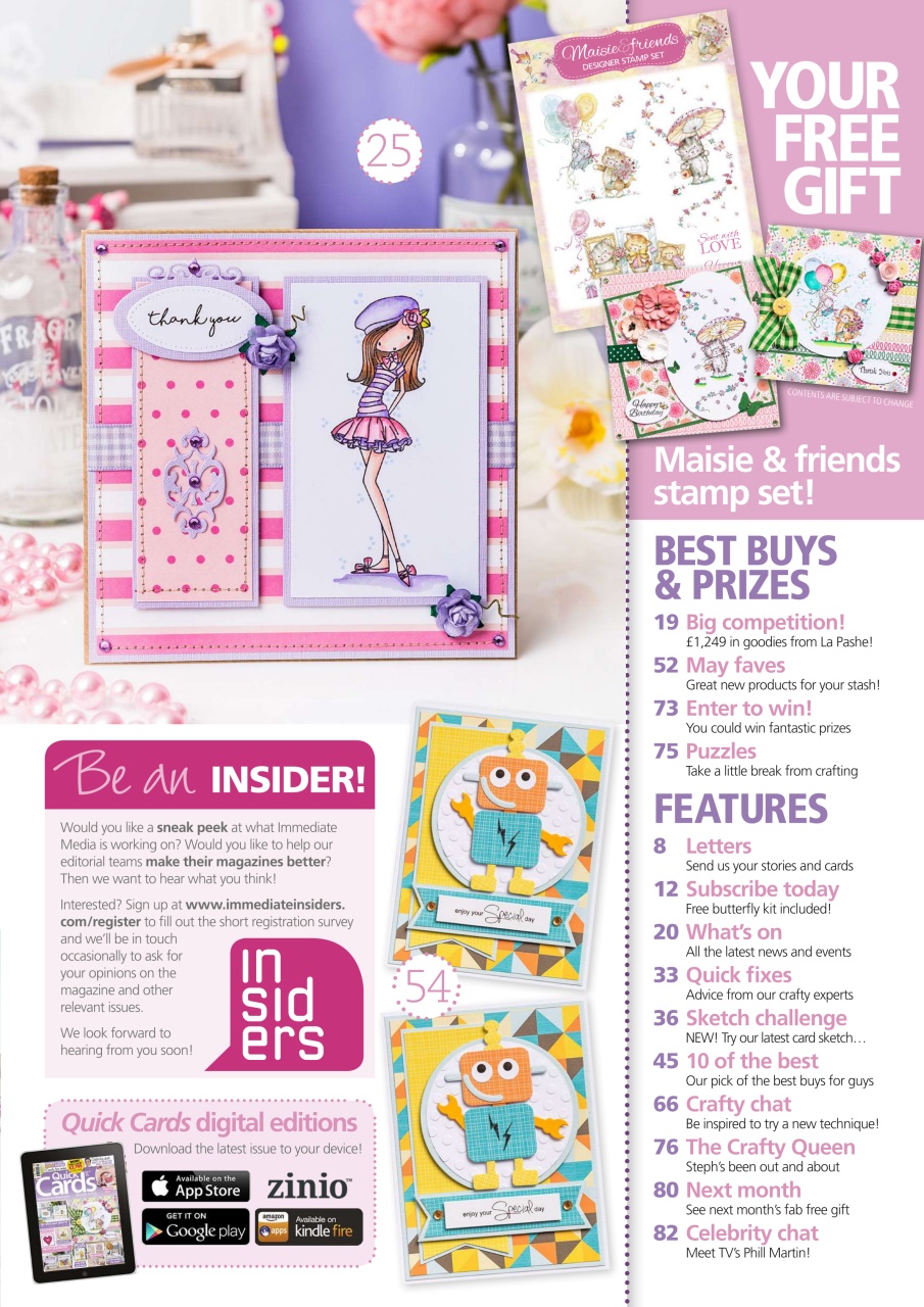 Quick Cards Made Easy Preview Pages