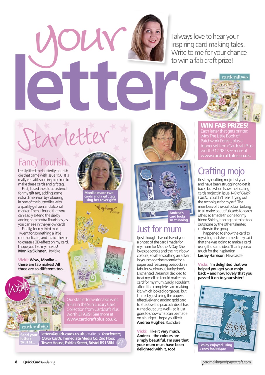 Quick Cards Made Easy Preview Pages