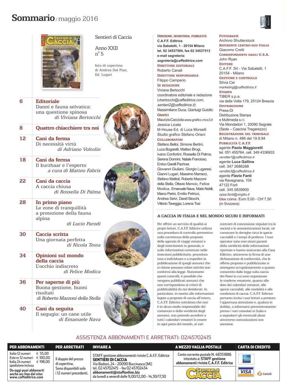 SENTIERI DI CACCIA Preview Pages