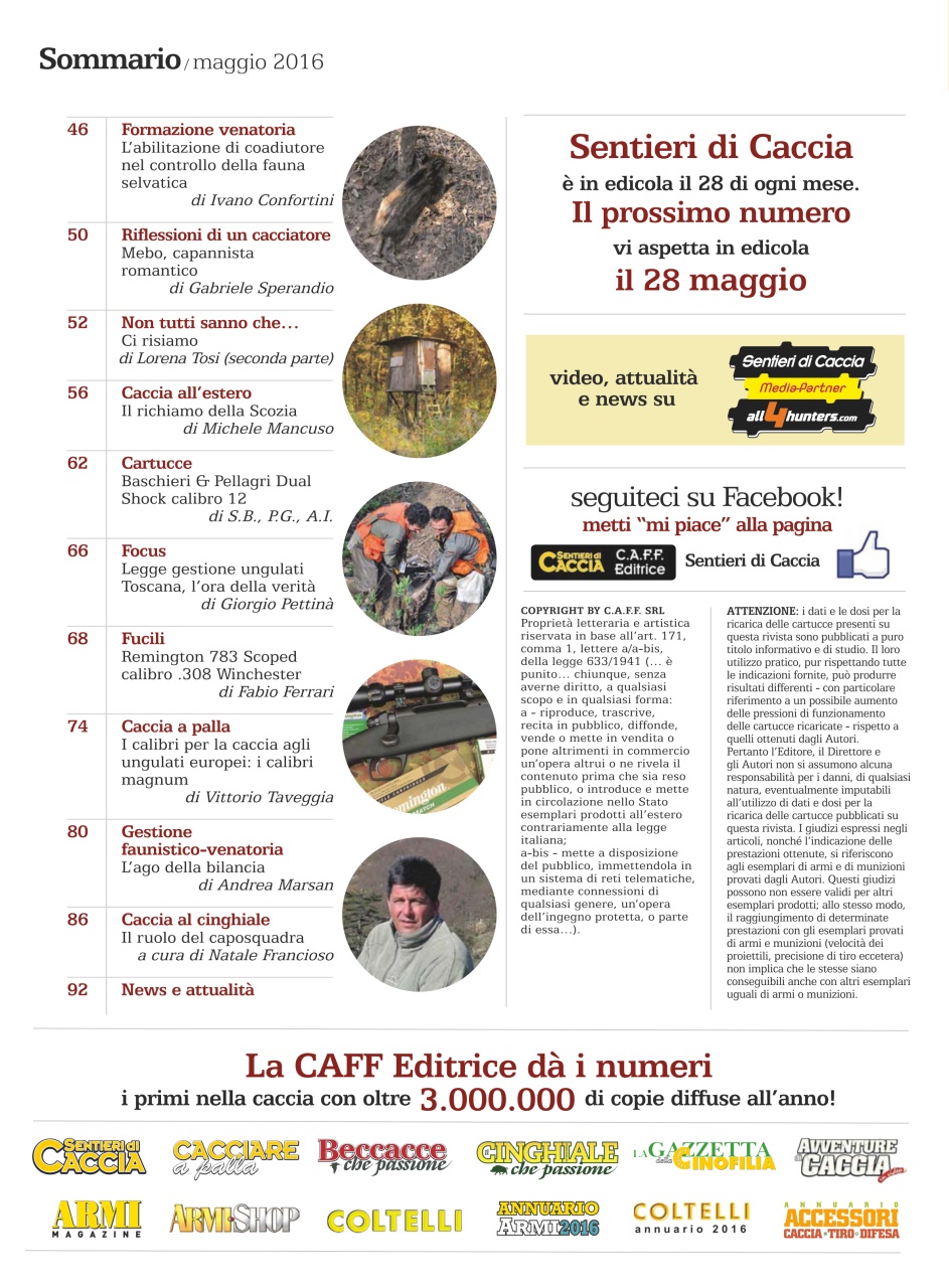 SENTIERI DI CACCIA Preview Pages