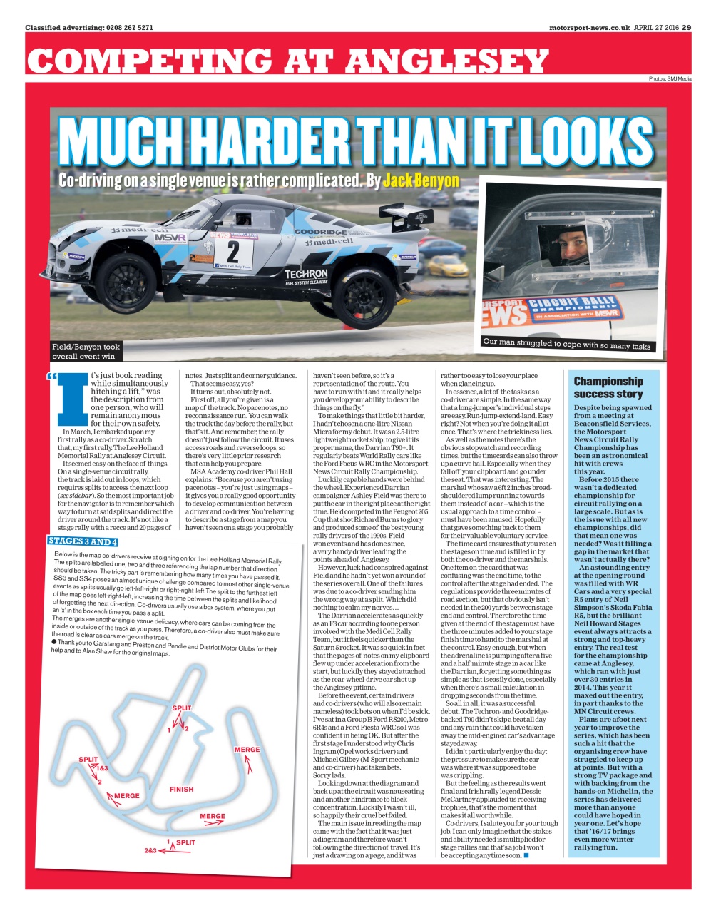 Motorsport News Preview Pages