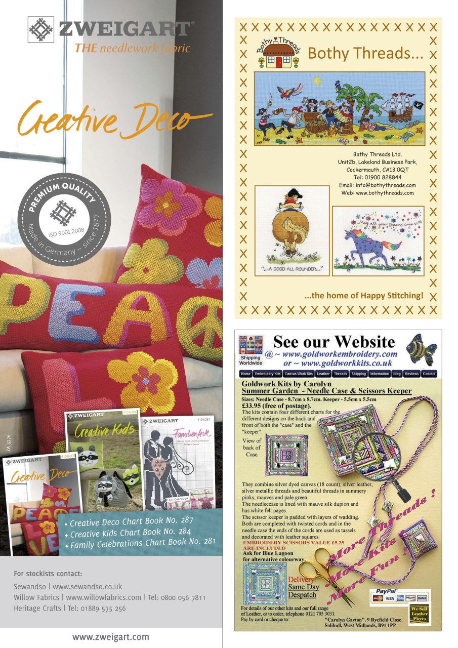 The World of Cross Stitching Preview Pages