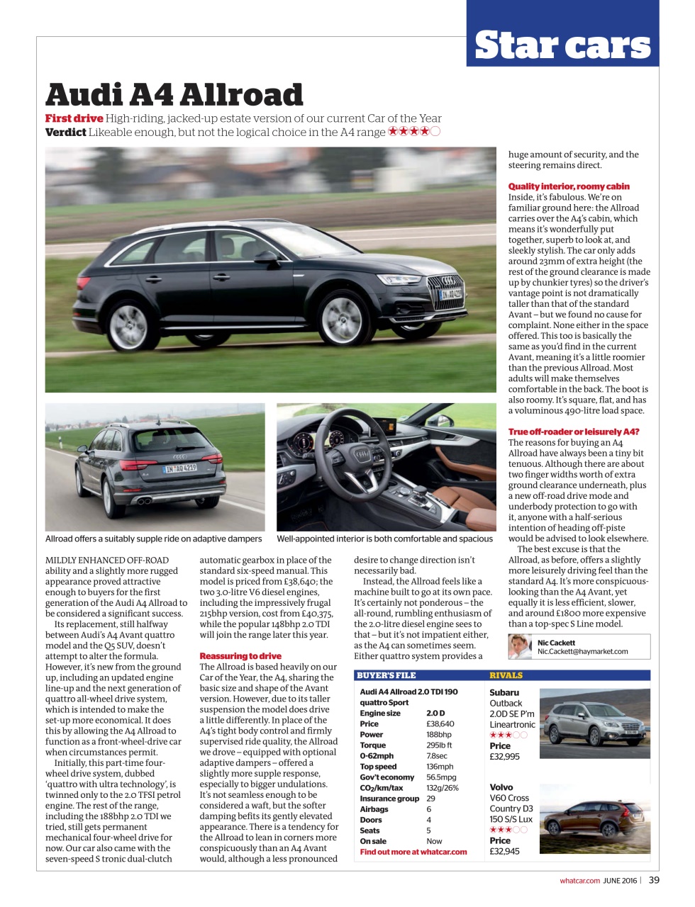 What Car? Preview Pages