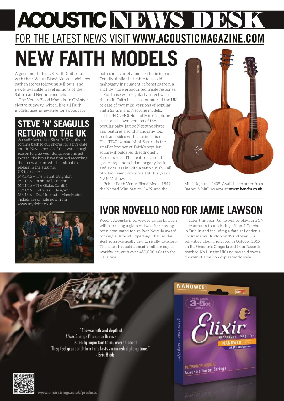 Acoustic Preview Pages
