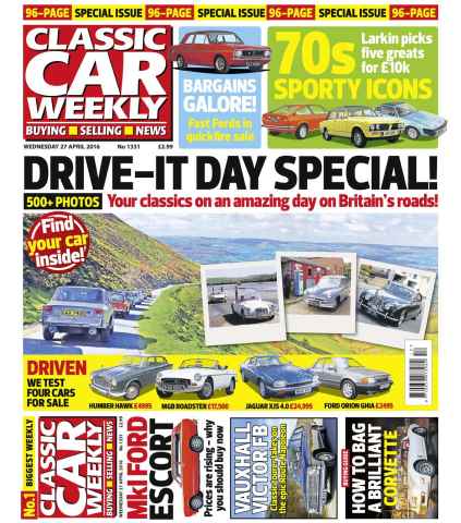 Classic Car Weekly issue 27th April 2016