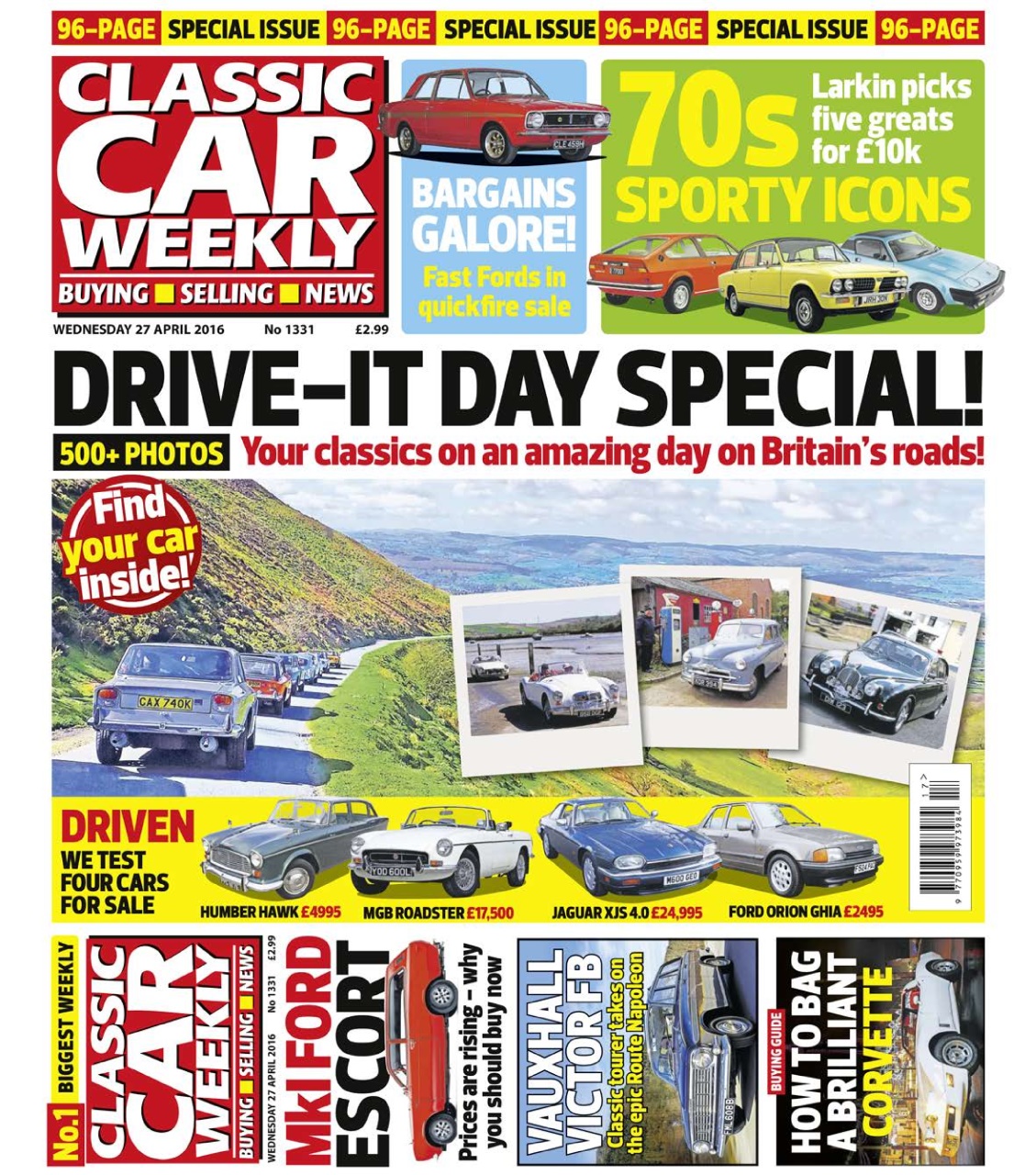 Classic Car Weekly Preview Pages