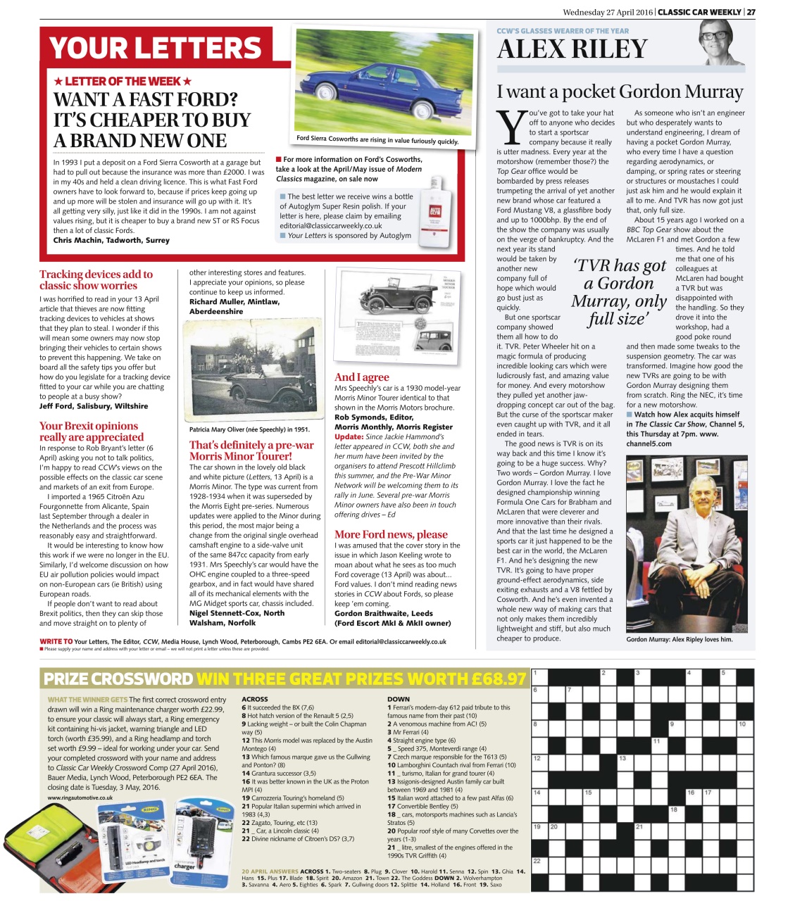 Classic Car Weekly Preview Pages