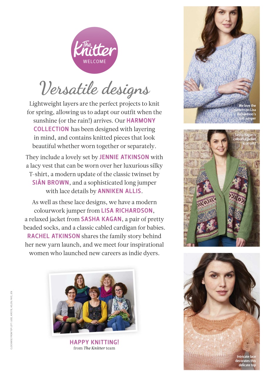 The Knitter Preview Pages