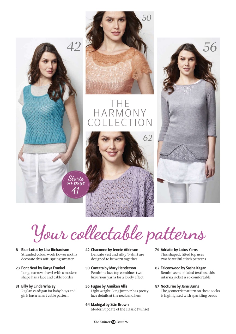The Knitter Preview Pages