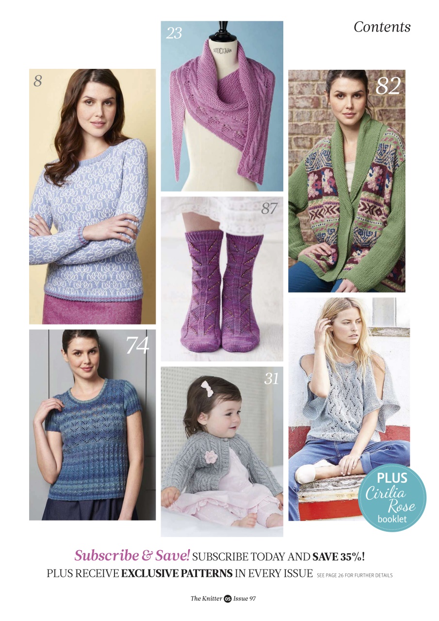 The Knitter Preview Pages