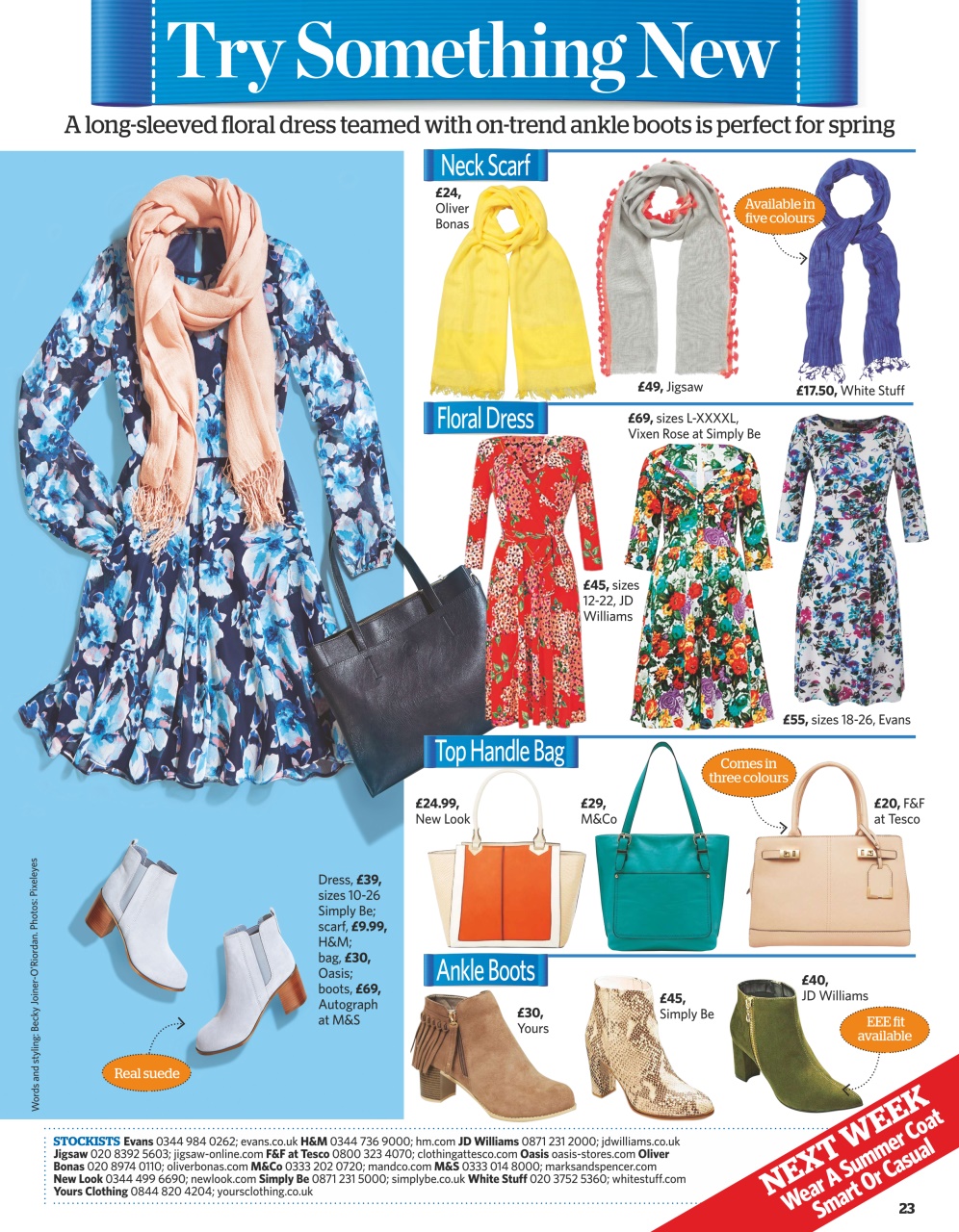 Woman's Weekly Preview Pages