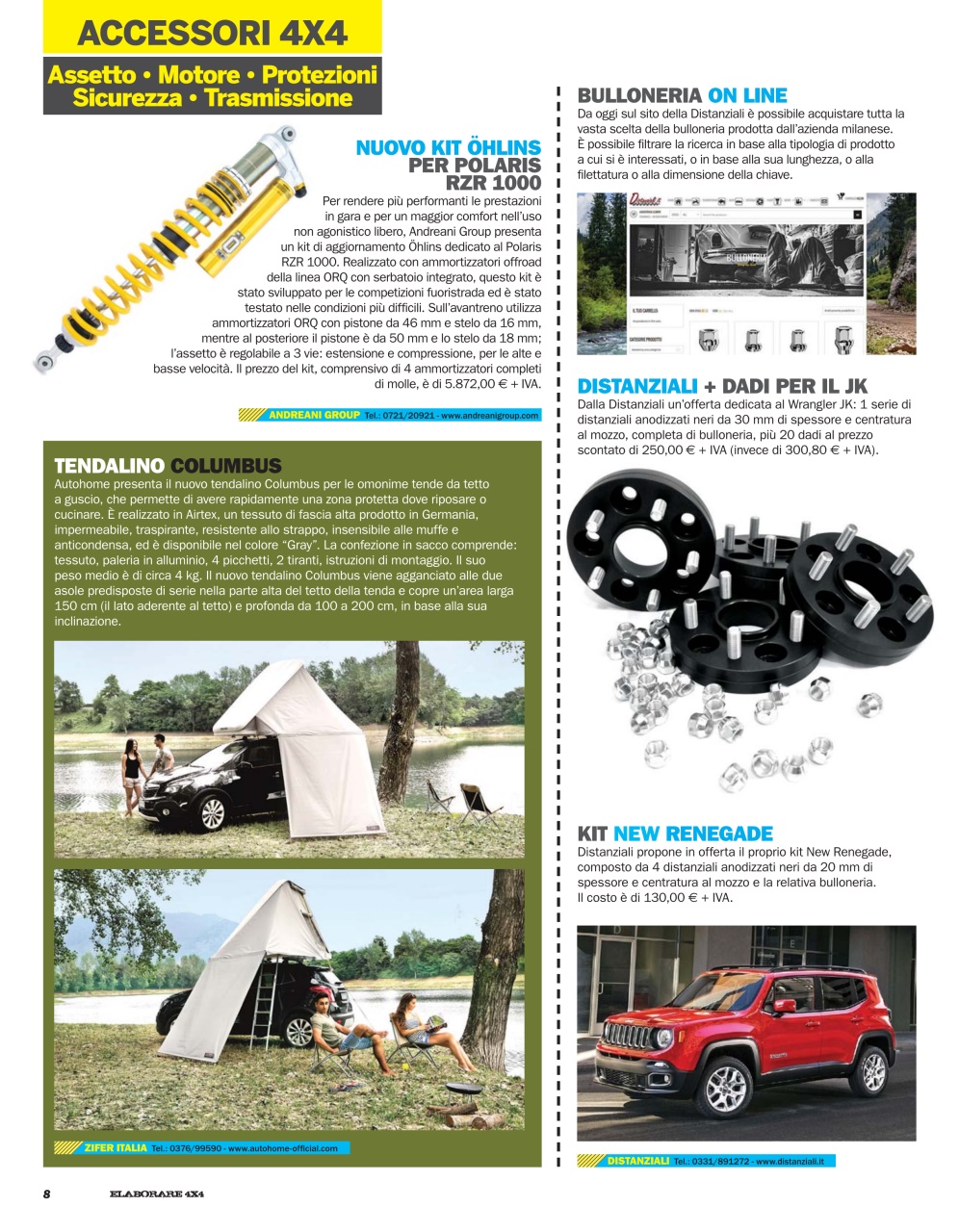 Elaborare 4x4 Preview Pages