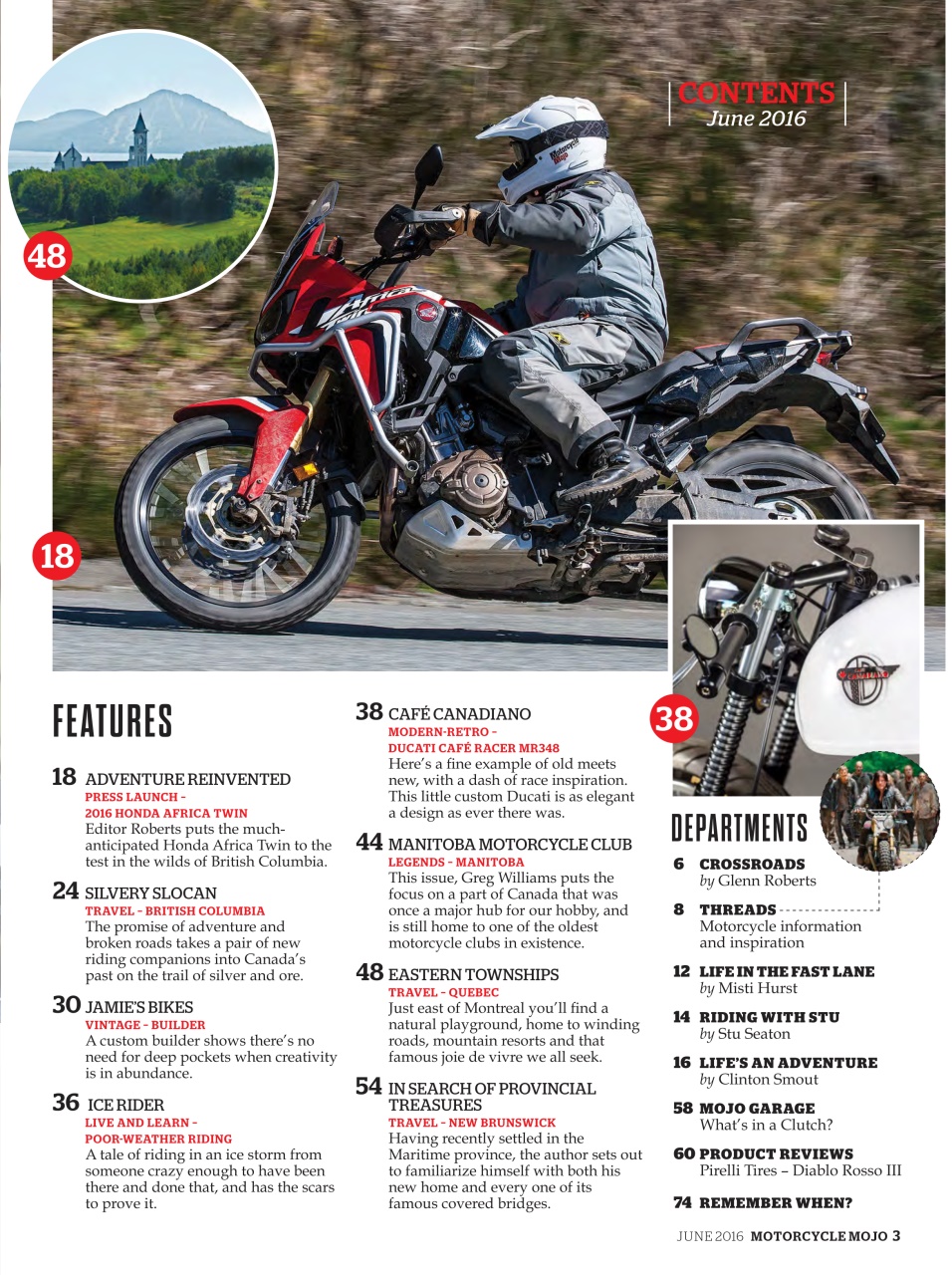 Motorcycle Mojo Preview Pages