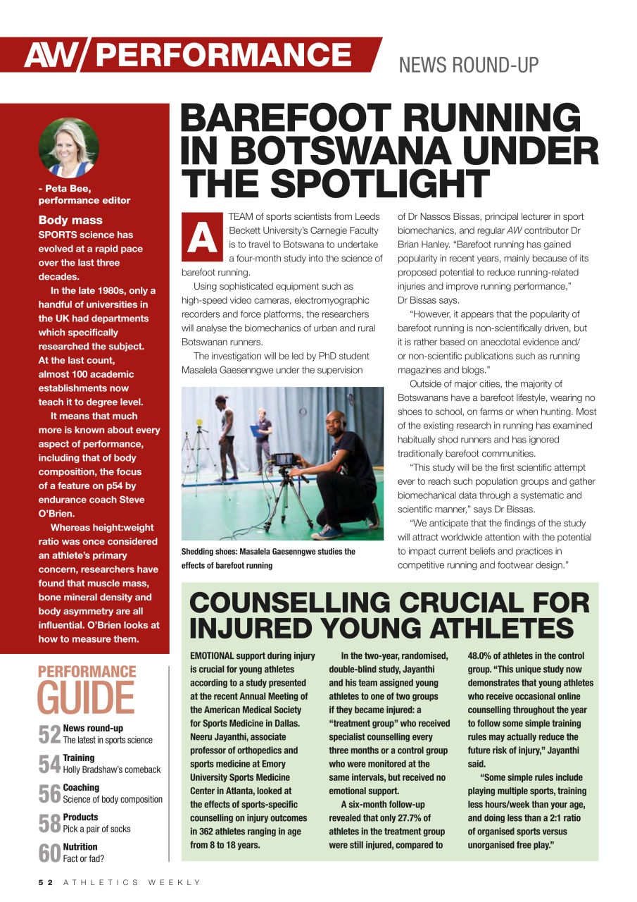 AW – Athletics Weekly Magazine Preview Pages