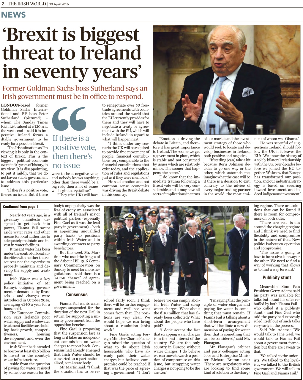 Irish World Preview Pages