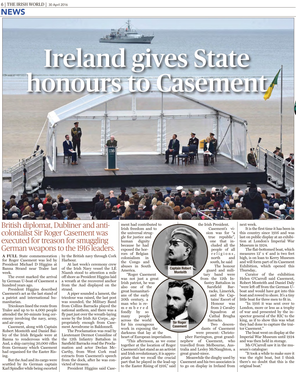 Irish World Preview Pages