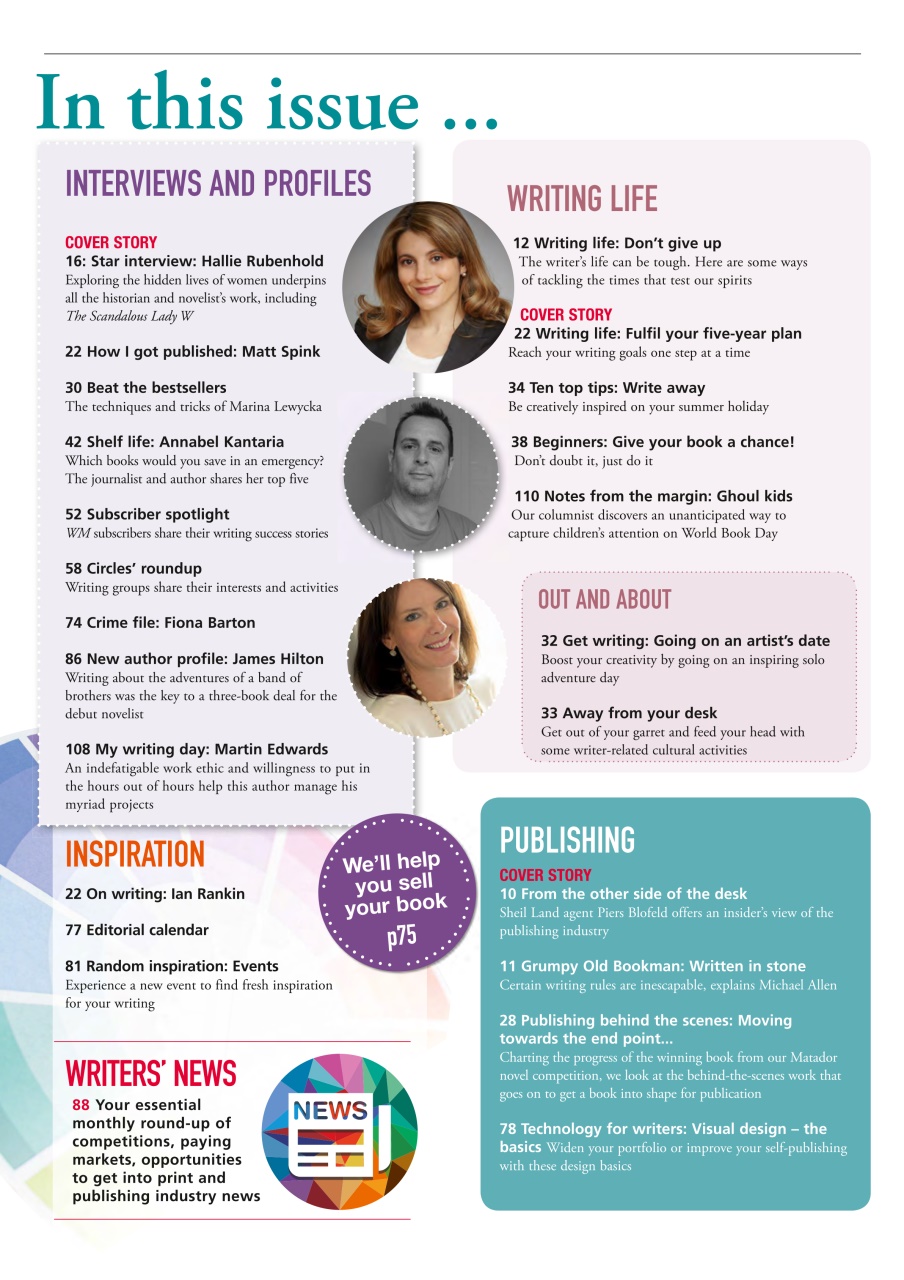 Writing Magazine Preview Pages