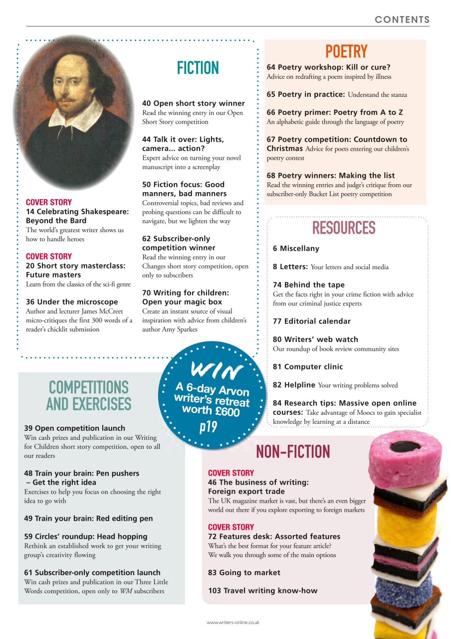 Writing Magazine Preview Pages